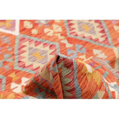 Tappeto Kilim Afghanistan marrone 203x298