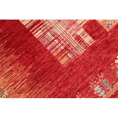 Tappeto Siva Pakistan marrone giallo 100x147