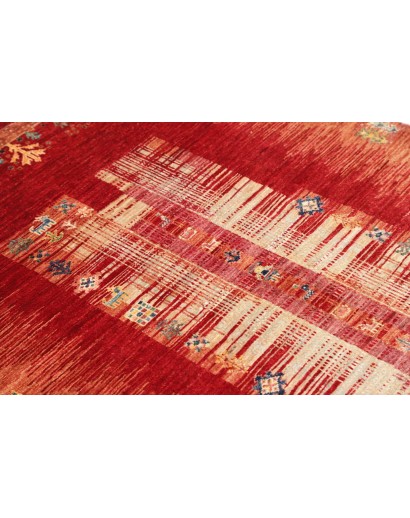 Tappeto Siva Pakistan marrone giallo 100x147