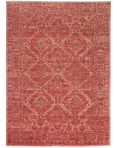 Tappeto Tribal Pakistan rosso marrone 171x234