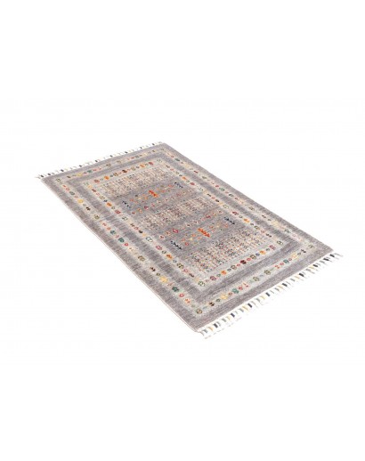 Tappeto Siva Pakistan beige bianco 79x122