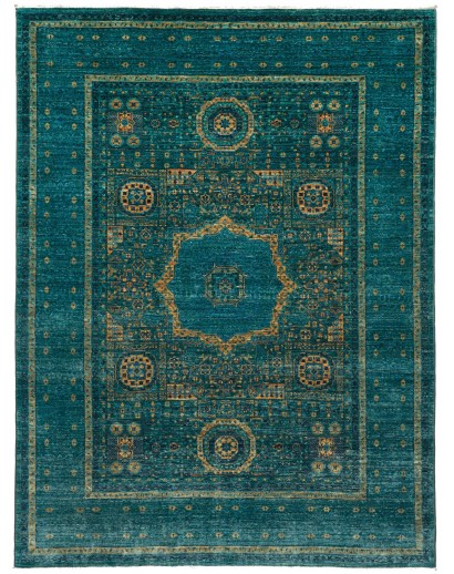Tappeto Mamlouk Pakistan grigio marrone 152x206