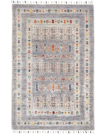 Tappeto Siva Pakistan beige bianco 80x116