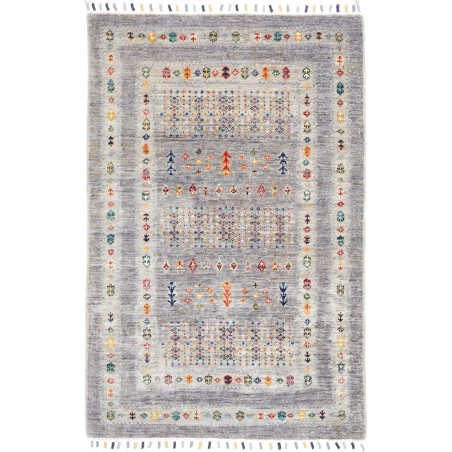 Tappeto Siva Pakistan beige bianco 80x116