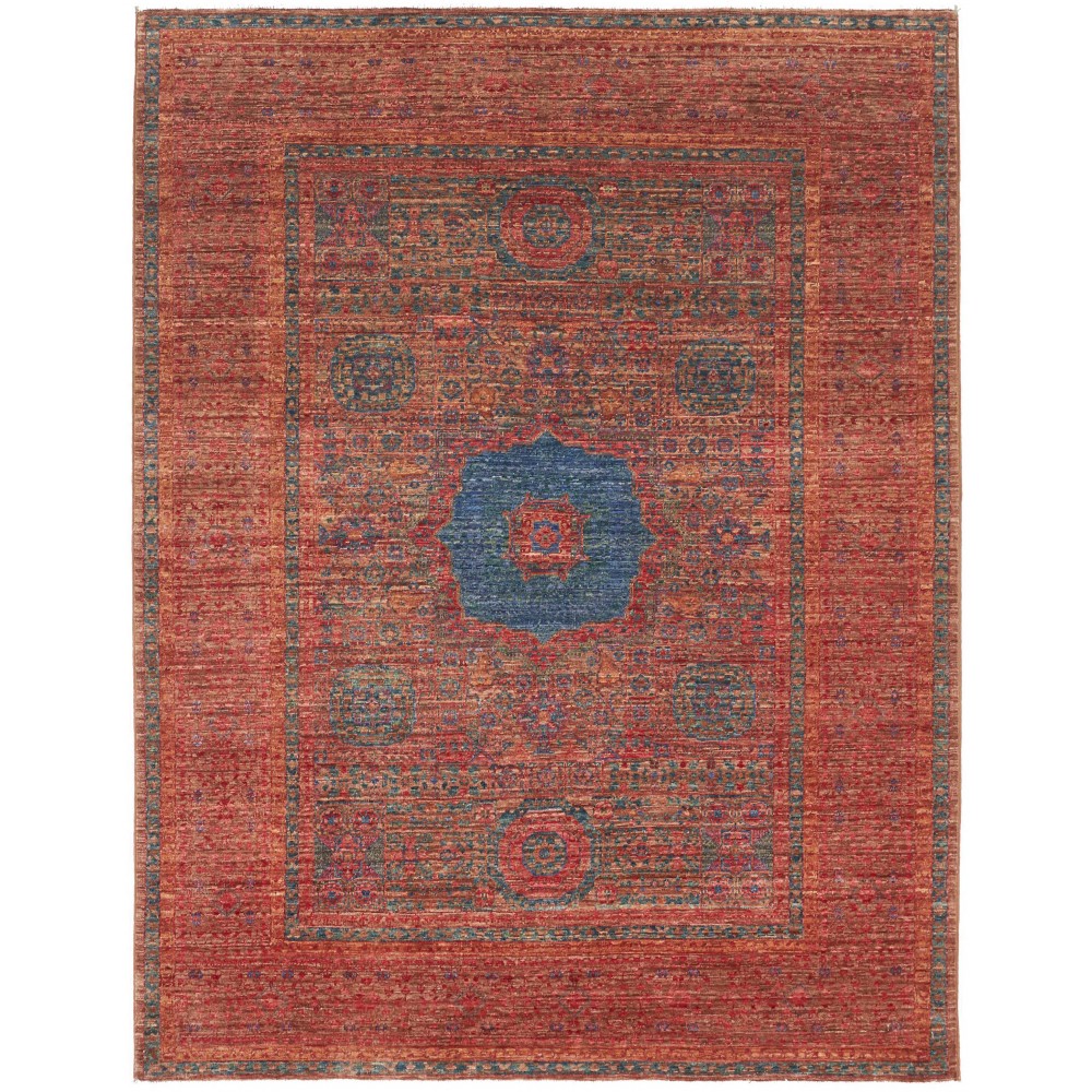Tappeto Mamlouk Pakistan marrone 147x194 Tappeto Mamlouk Pakistan marrone 147x194