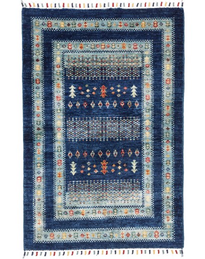 Tappeto Siva Pakistan grigio beige 81x120