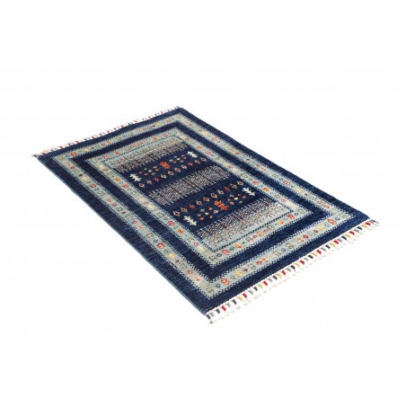 Tappeto Siva Pakistan grigio beige 81x120