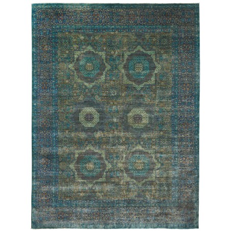 Tappeto Mamlouk Pakistan azzurro beige 265x362
