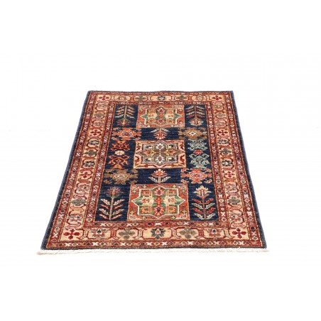 Tappeto Kazak Fine Pakistan bianco grigio 86x120