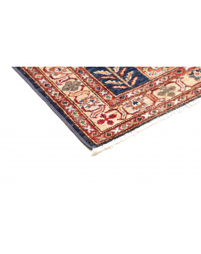 Tappeto Kazak Fine Pakistan bianco grigio 86x120