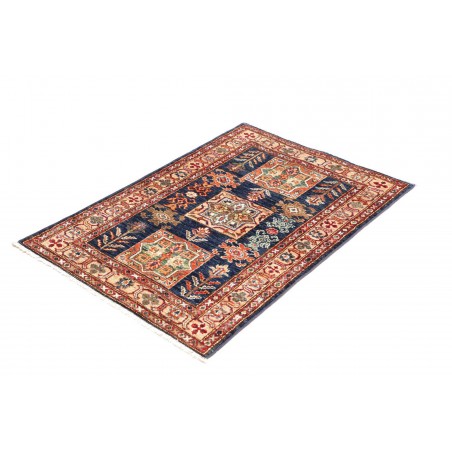 Tappeto Kazak Fine Pakistan marrone grigio 83x116