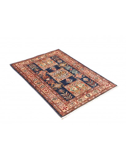 Tappeto Kazak Fine Pakistan marrone grigio 83x116