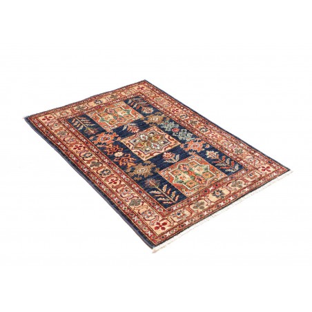 Tappeto Kazak Fine Pakistan marrone grigio 83x116