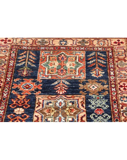 Tappeto Kazak Fine Pakistan marrone grigio 83x116