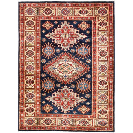 Tappeto Kazak Fine Pakistan marrone grigio 106x143