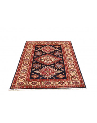 Tappeto Kazak Fine Pakistan marrone grigio 106x143