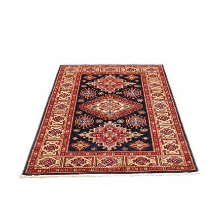 Tappeto Kazak Fine Pakistan marrone grigio 106x143