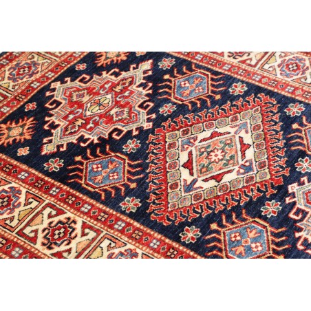 Tappeto Kazak Fine Pakistan marrone grigio 106x143