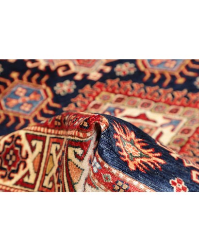 Tappeto Kazak Fine Pakistan marrone grigio 103x152