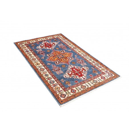 Tappeto Kazak Fine Pakistan beige grigio 103x158