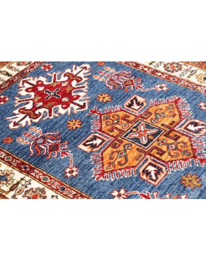 Tappeto Kazak Fine Pakistan beige grigio 103x158