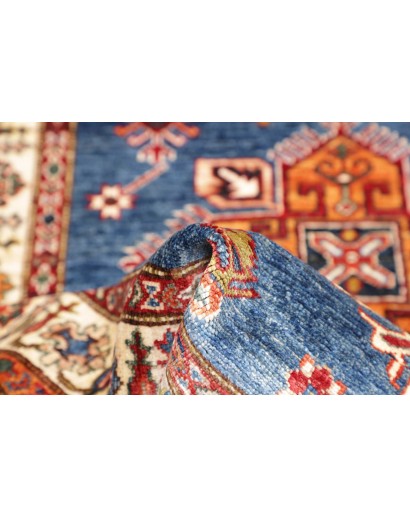 Tappeto Kazak Fine Pakistan beige grigio 103x158