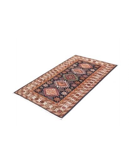 Tappeto Kazak Fine Pakistan marrone 94x150