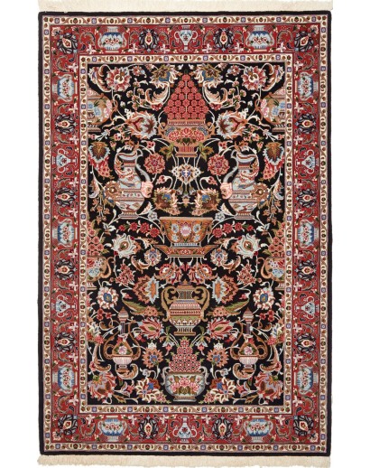 Tappeto Ilaam Persia marrone blu 103x157