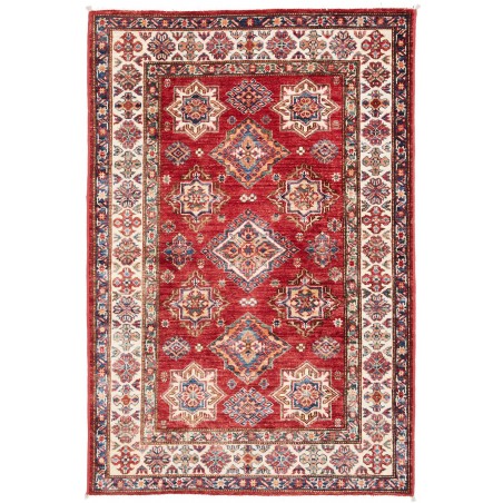 Tappeto Kazak Fine Pakistan marrone beige 100x148