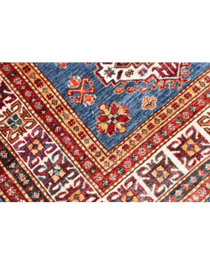 Tappeto Kazak Fine Pakistan azzurro grigio 99x152