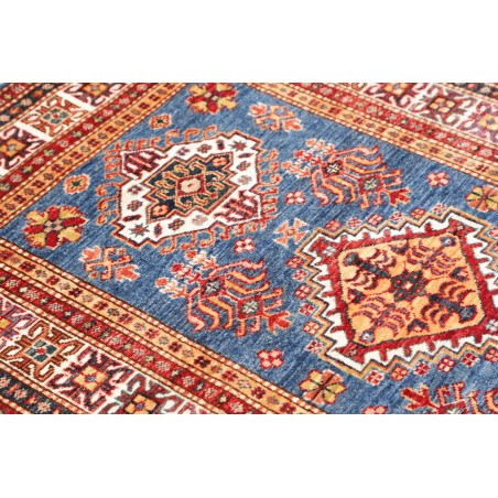 Tappeto Kazak Fine Pakistan azzurro grigio 99x152