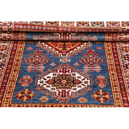 Tappeto Kazak Fine Pakistan azzurro grigio 99x152