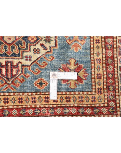 Tappeto Kazak Fine Pakistan azzurro grigio 99x152