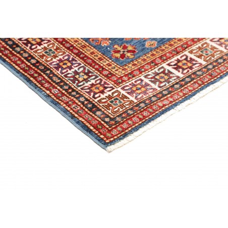 Tappeto Kazak Fine Pakistan azzurro grigio 101x149