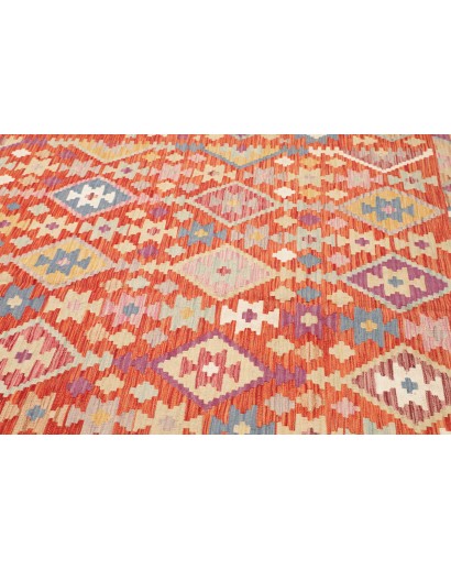 Tappeto Kilim Afghanistan marrone 201x296