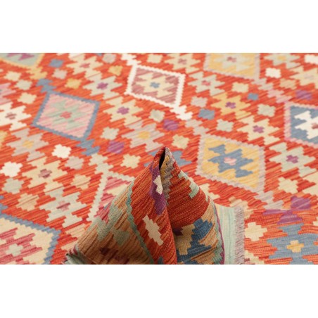 Tappeto Kilim Afghanistan marrone 201x296