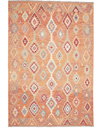 Tappeto Kilim Afghanistan marrone 205x298
