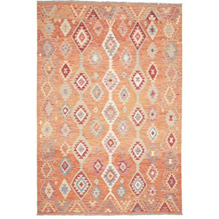 Tappeto Kilim Afghanistan marrone 205x298