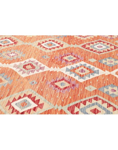Tappeto Kilim Afghanistan marrone 205x298