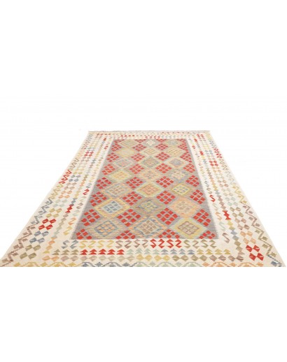 Tappeto Kilim Afghanistan bianco 207x292