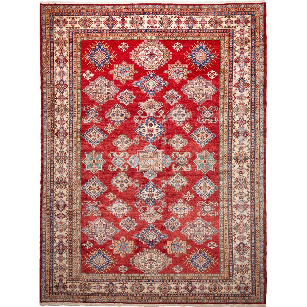 Tappeto Kazak Fine Pakistan marrone 272x353 Tappeto Kazak Fine Pakistan marrone 272x353