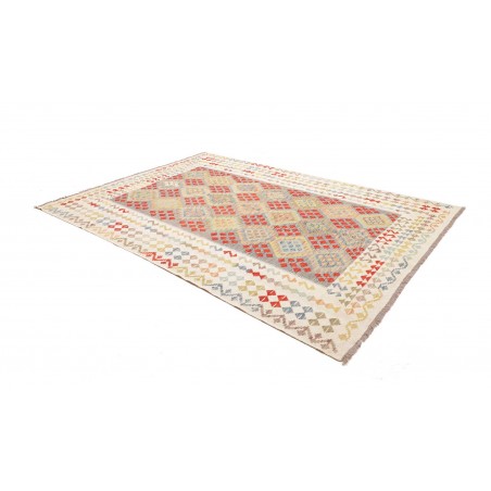 Tappeto Kilim Afghanistan bianco 207x292