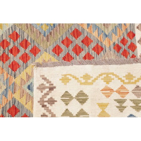 Tappeto Kilim Afghanistan bianco 207x292