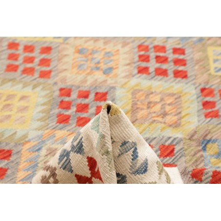 Tappeto Kilim Afghanistan bianco 207x292