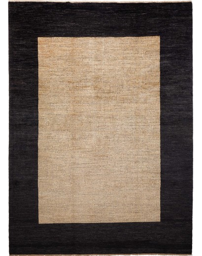 Tappeto Shayan Pakistan grigio giallo 120x183