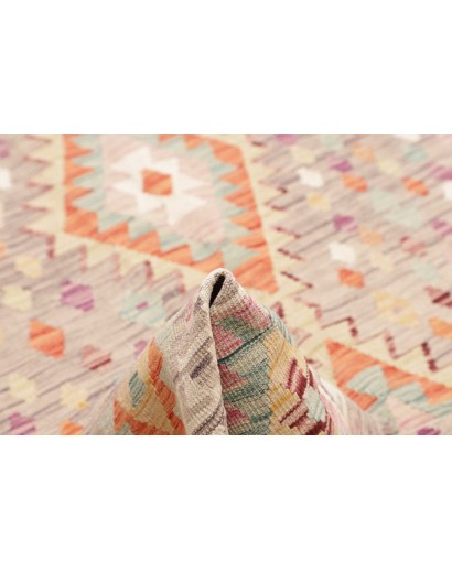 Tappeto Kilim Afghanistan beige marrone 206x295