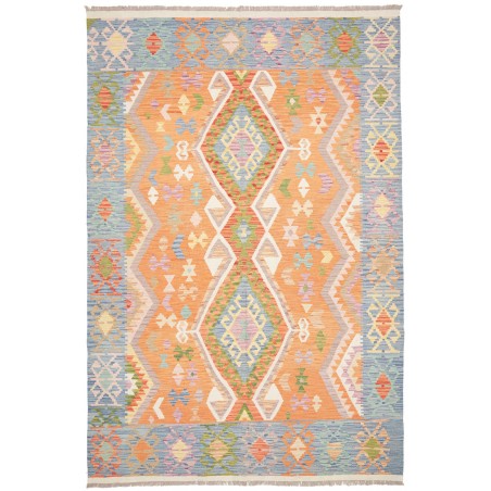 Tappeto Kilim Afghanistan marrone beige 199x296