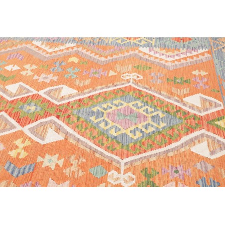 Tappeto Kilim Afghanistan marrone beige 199x296