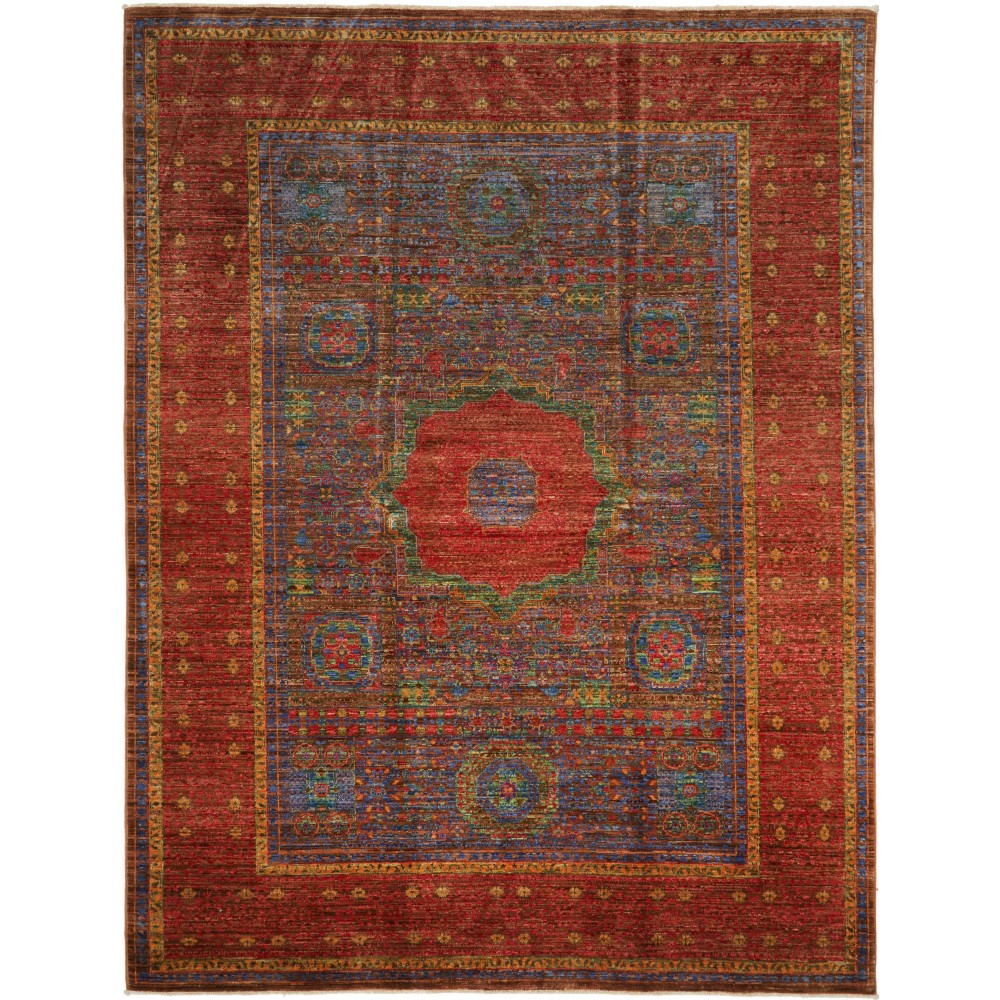 Tappeto Mamlouk Pakistan marrone 177x235 Tappeto Mamlouk Pakistan marrone 177x235