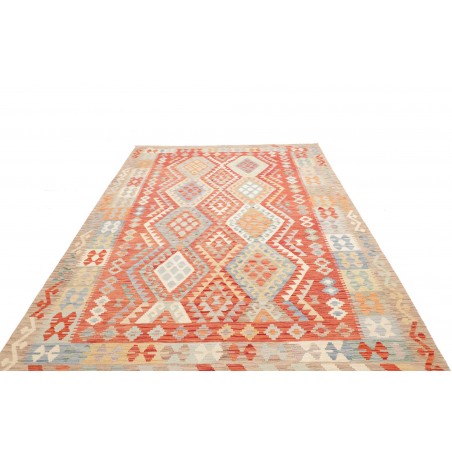 Tappeto Kilim Afghanistan marrone 209x298